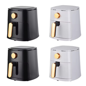 OEM 4L Electric Smart Air Fryer Nonstick <b>Dishwasher</b> Safe <b>Basket</b> Quick Easy Hotel Meals Multi-Functional Rotary Button - Product Image 2