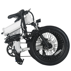 Vélo pliant N4 de 20 pouces avec deux batteries, cadre léger en magnésium et aluminium, vélo électrique longue portée - Product Image 2