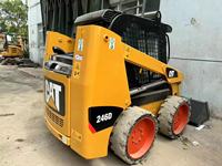 Minicargadora de Ruedas Caterpillar CAT246d Original de Japón, Usada en Excelentes Condiciones, 3 Toneladas, Motor de 55kw, Bomba, Rodamiento