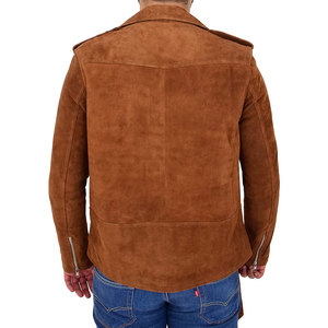 Classic Look Trendy Outfit <b>Suede</b> Leather <b>Jacket</b> for Mens Cheap Price High Street Style Factory Made Men Leather <b>Suede</b> <b>Jacket</b> - Product Image 4