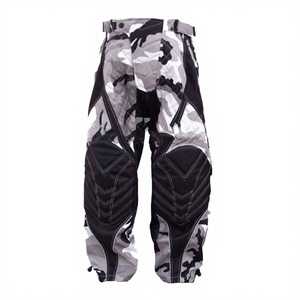 Pantalons de paintball personnalisés OEM/ODM en gros – Protection rembourrée, 100 % polyester, vêtements tactiques pour équipes sportives en plein air - Product Image 4