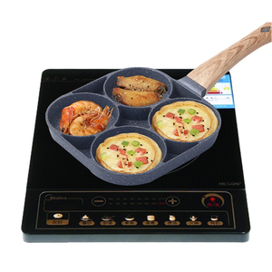 Padella per Colazione a 4 Scomparti, Antiaderente, per Uova Fritte e Pancake, Vendita Diretta dalla Fabbrica - Product Image 3