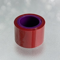 Ruban de cire-résine universel rouge compatible Videojet 25mm*600m compatible Videojet 6320 pour l'emballage de produits d'hygiène