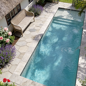 โซฟาสระว่ายน้ำสำหรับผู้ใหญ่ สระว่ายน้ำ สระว่ายน้ำไฟเบอร์กลาส สระว่ายน้ำมือสอง สระว่ายน้ำขนาดเล็ก สระว่ายน้ำแบบตั้งพื้น สระว่ายน้ำลึก - Product Image 2