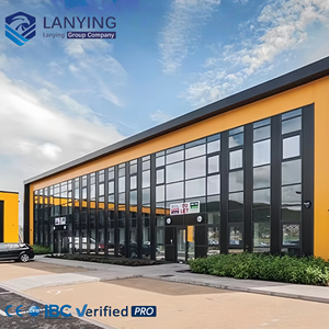 Современные сборные стальные конструкции для сборных складов/цехов/авиационных ангаров/офисных строительных материалов - Product Image 1