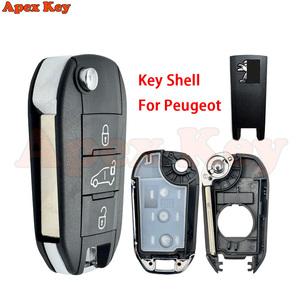 Coque de remplacement de clé compatible avec Citroën Peugeot 508/301/3008 ; Nouvelle coque de clé pliable à distance pour 408, Elysee, C3/C4L - Product Image 6