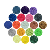 Matières premières PP PE TPU ABS PS PC PET PLA Granulés vierges/recyclés Couleurs personnalisées (Bleu/Vert/Rouge/Jaune/Orange) Masterbatch