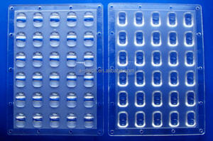 A&R <span class=keywords><strong>LED</strong></span> 렌즈 산업용 플라스틱 사출 성형 PMMA 구형 90*126 빔 각도 93% 광 투과율 - Product Image 6