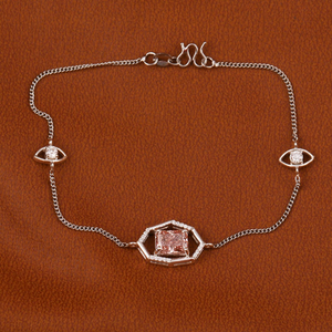 Pulsera de Cadena Cubana de Moissanita de Última Moda, Plata 925, Joyería de Lujo VVS con Opciones de Longitud Personalizadas - Product Image 4