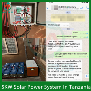 Kit de Equipo Generador Portátil Fotovoltaico de 3KW, 5KW, 10KW, Sistema con Batería de Litio para el Hogar - Product Image 2