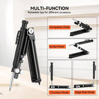 Règle de traçage de profil d'usine, jauge de contour, outil de copie de contour irrégulier, outils de marquage et de traçage général pour le bois