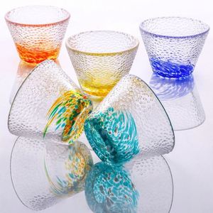 Vaso de Chupito de Vidrio Transparente de Diseño Japonés Moderno, Taza Pequeña para Sake, Shochu, Vino o Fruta - Product Image 1