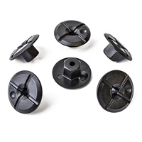 A2019900050 Clips de carrosserie automobile en plastique à bas prix Supports de poussée pour voiture Trou à large portée Forme personnalisée Pare-chocs en plastique