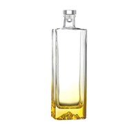 Maßgefertigte Kugelförmige 500ml Glasweinflasche mit Verschluss Siebdruck & Matt-Oberfläche Individuelle Farbe Keystone Marke