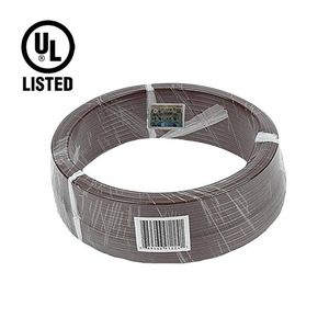 สายไฟเปล่าแบบม้วน สีเขียว 1000 ฟุต SPT-1 18 <span class=keywords><strong>AWG</strong></span> <span class=keywords><strong>10</strong></span> แอมป์ - Product Image 3