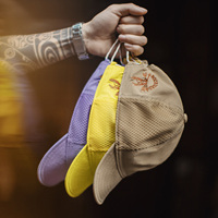 Gorras de Béisbol Maden para Hombre, Gorra de Béisbol Transpirable de Malla, Sombrero de Sol Ligero de Ala Plana para Exteriores, Producto de Tendencia de Verano 2026