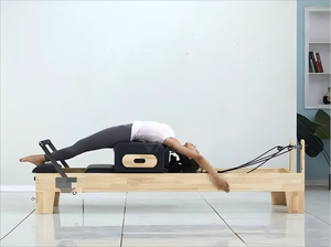 Máquina de Pilates Reformer de Madera de Alta Calidad para el Hogar, Reformer de Pilates de Roble, Equipo de Pilates Reformer de Madera de Arce - Product Image 4