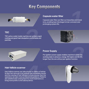 Máquina de Depilación Láser de Diodo de Uso Profesional para Salón, Máquina Portátil de Depilación de Axilas 4 en 1 - Product Image 4