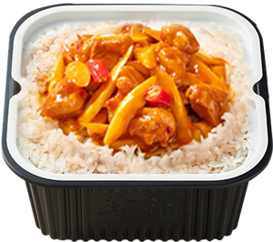 Pasti Istantanei di Riso al Pollo Brasato Autoriscaldanti Xiaolongkan - Product Image 2