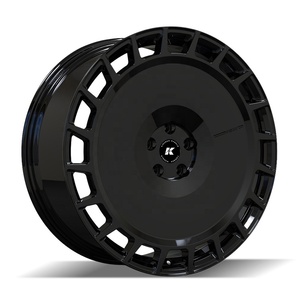 ล้อแม็กซ์อลูมิเนียมอัลลอยด์ 6061-T6 ขนาด 22 นิ้ว ขอบ 5x114.3 สีดำเงา สำหรับรถยนต์นั่งส่วนบุคคลสุดหรู ยี่ห้อ KIA Carnival KA4 รุ่นทดแทนขนาด 22x9 - Product Image 1