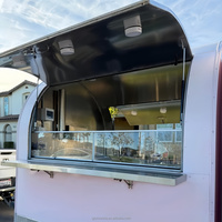 Remorque alimentaire économique à vendre, remorque à café mobile, mini camion de restauration rapide, chariot à café personnalisé pour événements, fabricant