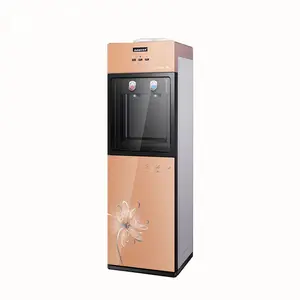 Dispensador de agua de pie para oficina, máquina de beber directa con patrón de presión de filtro, refrigeración vertical