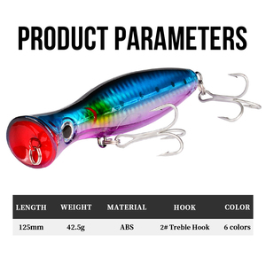 เหยื่อตกปลาน้ำเค็มน้ำจืดขนาด125มม./42.5<span class=keywords><strong>ก</strong></span>รัมเหยื่อล่อปลา<span class=keywords><strong>แซลมอน</strong></span>ปลากะพงปลาเทราท์ - Product Image 3