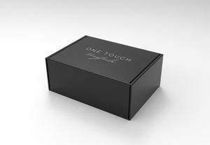 Ecológico Kraft caja de correo negro envío cajas de embalaje corrugado - Product Image 4