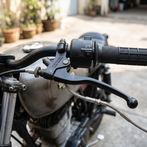 Ensemble universel de leviers d'embrayage gauche et de frein droit pour <span class=keywords><strong>moto</strong></span>, fixation sur guidon, pour CG125 WY125, pièces de rechange pour <span class=keywords><strong>moto</strong></span> tout-terrain - Product Image 4