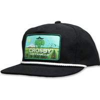 Gorra Snapback Richardson de 5 Paneles con Cuerda, Suave, Lisa, para Hombre, Venta al por Mayor
