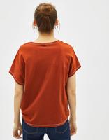Camiseta Transpirable Personalizada para Mujer con Bordado y Botones, Manga Corta, Ropa de Verano al por Mayor