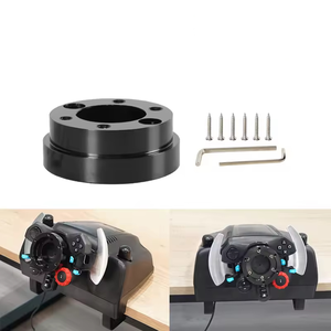 로지텍 G29 G920 G923 용 레이싱 게임 콘솔 어댑터 용 CNC 70mm 스티어링 휠 어댑터 플레이트 - Product Image 3