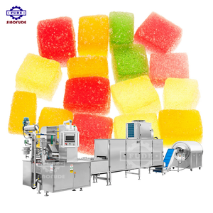 Machine de fabrication de bonbons gommeux à la gélatine hautement recommandée Ligne de production d'ours gommeux aux vitamines personnalisée - Product Image 1
