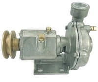 Pièces de rechange pour moteur diesel marin en acier inoxydable CR125 Pompe à moteur électrique auto-amorçante avec entraînement par poulie pour le pompage de l'eau de mer