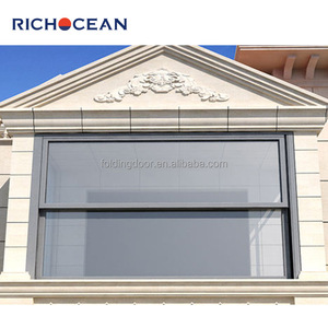 RICHOCEAN Système de verre <span class=keywords><strong>guillotine</strong></span> électrique motorisé personnalisé Fenêtre électrique élévatrice de qualité supérieure pour la résidence - Product Image 6
