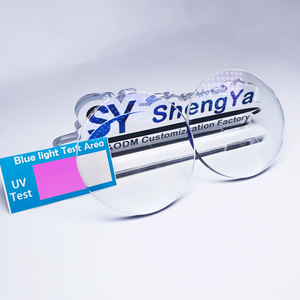 Lentes ópticas Factory 1,49 Super Hydrophobic HMC 1,56 Blue Cut Fotocromático CR39 Lentes semiacabadas - Product Image 4