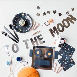 Platos y Vasos de Papel para Fiestas de Niños con Diseño de Animales Robóticos, Vajilla Personalizada de Fábrica, Juego de Platos para Fiestas - Product Image 1