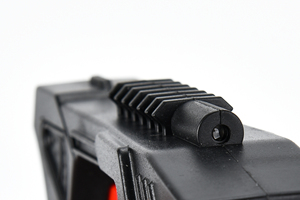 New 004 5M Long Distance Tactical <b>Rechargeable</b> <b>Flashlight</b> Super Bright White Plastic Body Family Party Promotion Item - Product Image 3