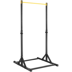 Pull Up Bar Dip Station Réglable Calisthenics Exercices Musculation Cross- Fitness Rack pour Home Gym Outdoor - Product Image 2