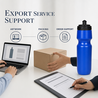 Bouteille d'eau compressible personnalisée avec logo et bouchon push-pull pour le cyclisme et les sports – Fabricant OEM/ODM, faible MOQ, vente en gros