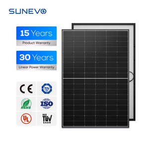 Sunevo แผงเซลล์แสงอาทิตย์ BC 480W 500W ชนิด N โมดูลแก้วคู่แบบสองหน้าพร้อมกรอบสีดำสำหรับโครงการเชิงพาณิชย์ระดับไฮเอนด์ B 10 - Product Image 4