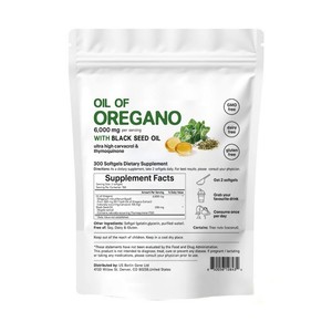 Fonte di fabbrica antiossidante origano olio Softgel etichetta personale integratore di Fiber alimentari per adulti all'ingrosso - Product Image 2