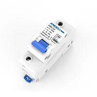 Disjoncteur Magnéto-Thermique Miniature ANDELI (DCM) ADB3-125-1P, 1 Circuit, 20A, 40°C, Unipolaire pour Mini Systèmes