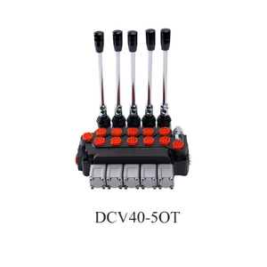 Vanne de commande directionnelle hydraulique monobloc Huamao DCV40, débit nominal de 40 LPM, vanne multi-voies - Product Image 6