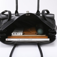 Bolso Tote Nuevo de la Marca B, Modelo Rodeo para Mujer, en PU, Moderno, Minimalista, de Alta Gama, Gran Capacidad, para Viajar al Trabajo, Estilo Urbano y Sencillo