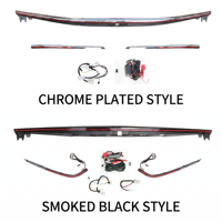 Feux arrière LED personnalisés CREULI, séquentiels, type traversant, fumés, Plug & Play, accessoires de freinage arrière pour Lexus ES 19-23