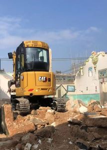 รถขุดตีนตะขาบใช้งานน้อย CAT 303 มือสอง Caterpillar 303CR ของแท้จากญี่ปุ่น รถขุดขนาดเล็ก ได้รับการรับรองมาตรฐาน CE พร้อมหัวเจาะ - Product Image 2
