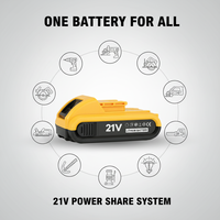 Batterie de perceuse OEM en gros, batterie de remplacement au lithium-ion 21V pour outils électriques sans fil, approvisionnement en vrac d'usine, ODM personnalisé