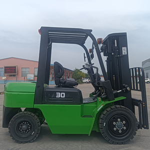 מלגזה סולר 5 טון 3ton מלגזה עם התורן מיכל וצד להרים 3-6 מ 'מזלג מעליות - Product Image 6