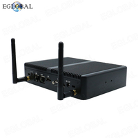 Mini PC Portátil Eglobal, Intel Core I3 5005U/I5 4200U/4200Y, Doble Núcleo, DDR3, 8GB RAM, Doble RJ45 LAN, HD, VGA, 4USB, Computadora Pequeña para el Hogar
